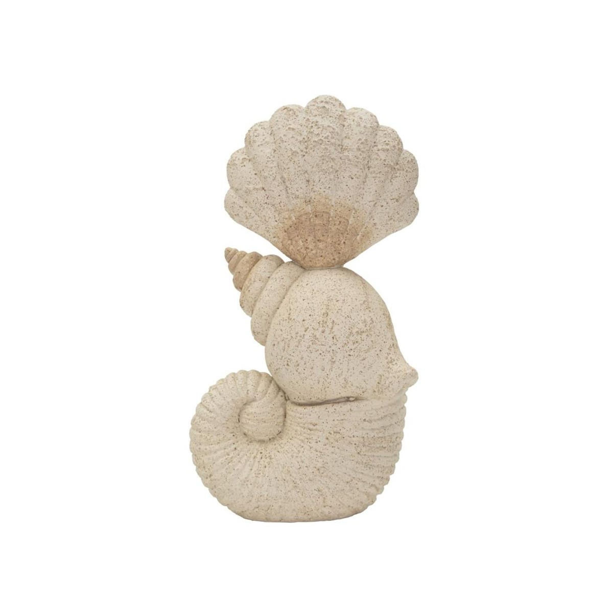 Paris Prix Pyramide de Coquillages en Résine  Sand  30cm Beige