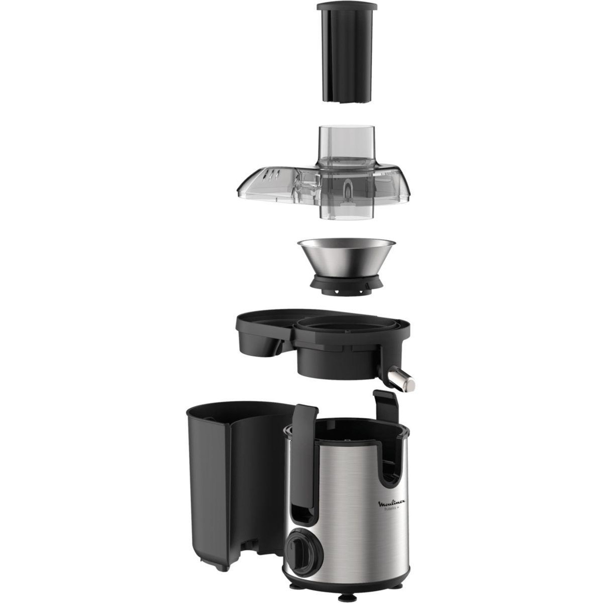 Voir la diapositive 5 : MOULINEX Centrifugeuse frutelia plus metal moulinex