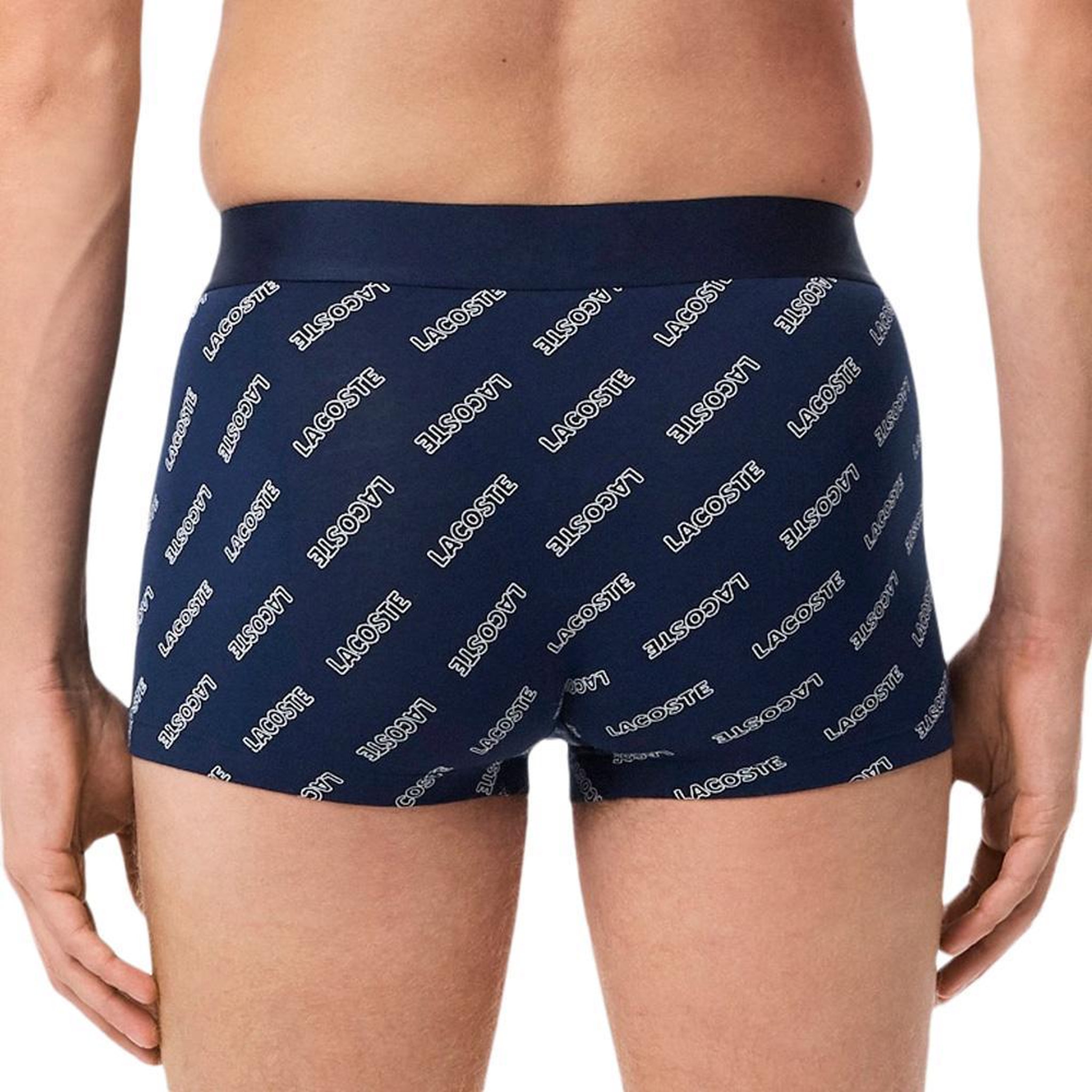 Voir la diapositive 3 : Lacoste x3 Boxers /Gris Homme Lacoste Stretch
