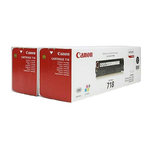 Canon Toner Canon CRG-718 - Pack de 2 - Noir - 2x 3.400 pages