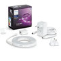 Voir la diapositive 1 : Philips Ruban LED HUE W&C LightStrips 2M + Base