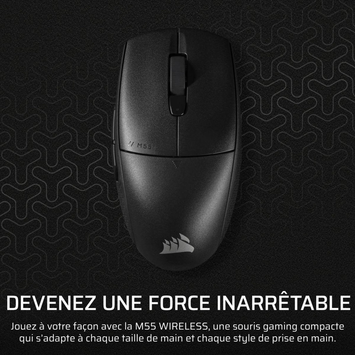 Corsair Souris Gamer Sans Fil M55 Wireless