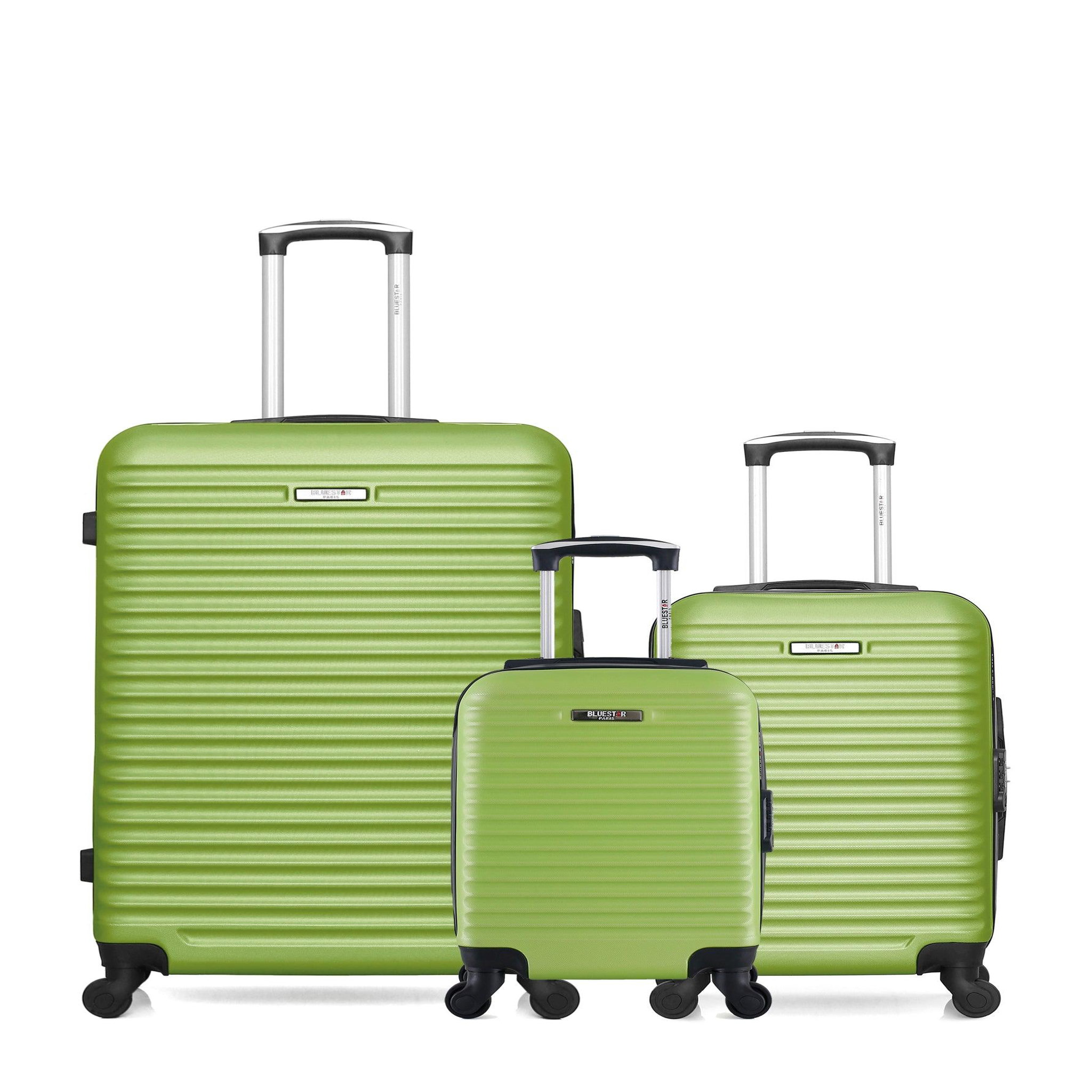 BLUESTAR Bluestar - lot de 3 - valises grand format, cabine et cabine xxs brazilia