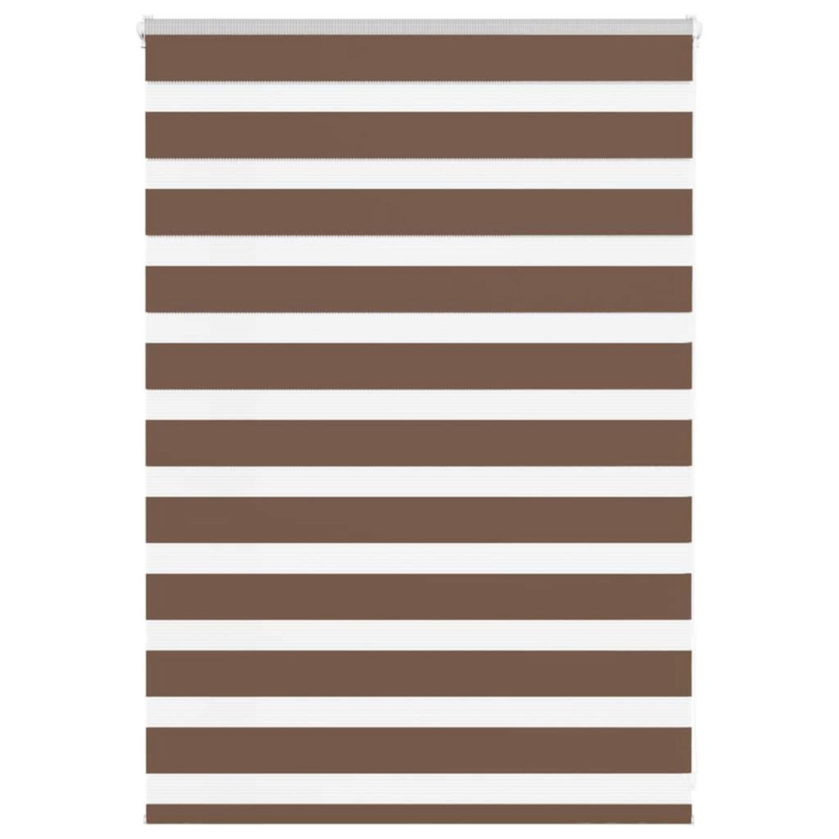 VIDAXL Store zebre marron 100x100 cm largeur du tissu 95,9cm polyester