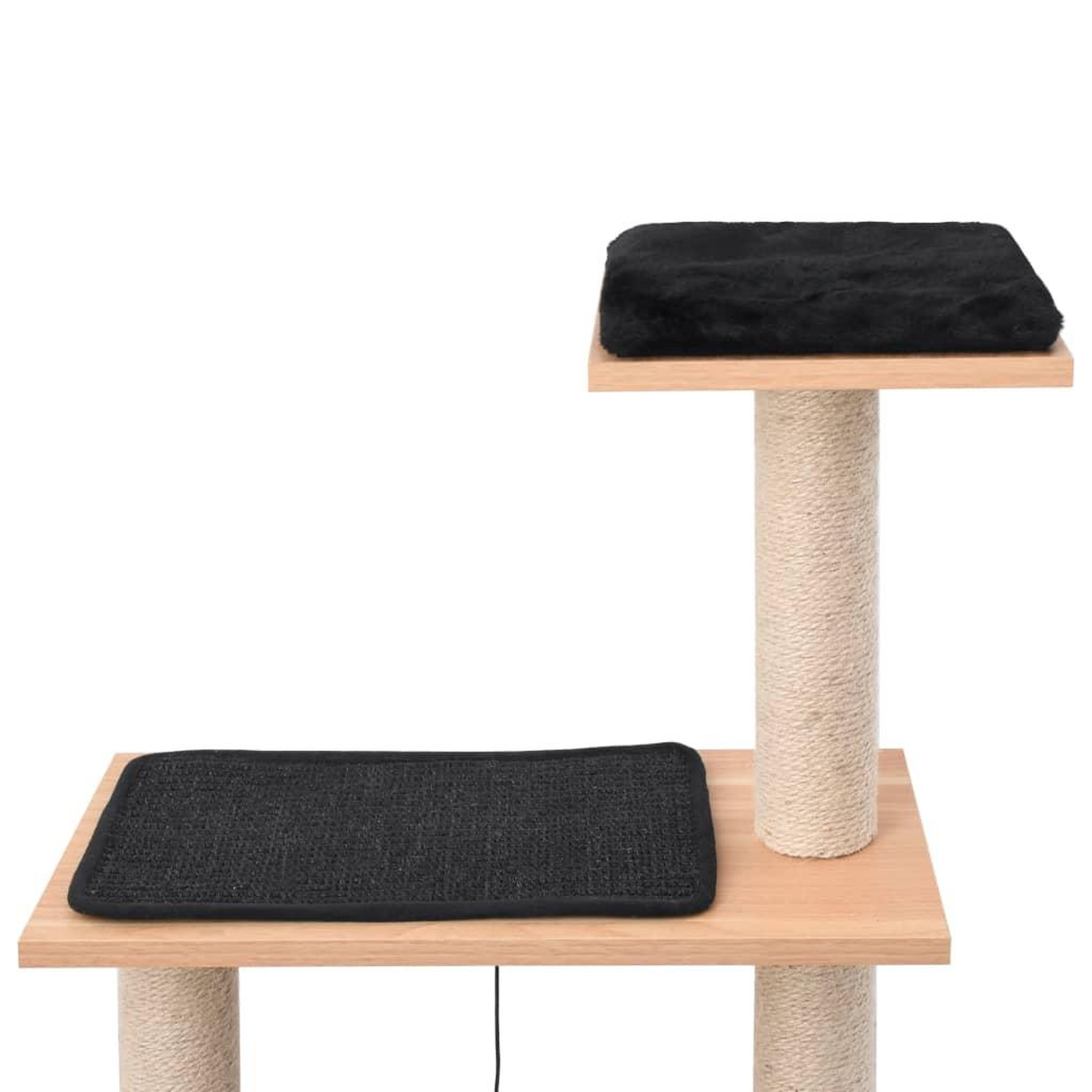 Voir la diapositive 4 : VIDAXL Arbre a chat avec tapis a gratter en sisal 123 cm