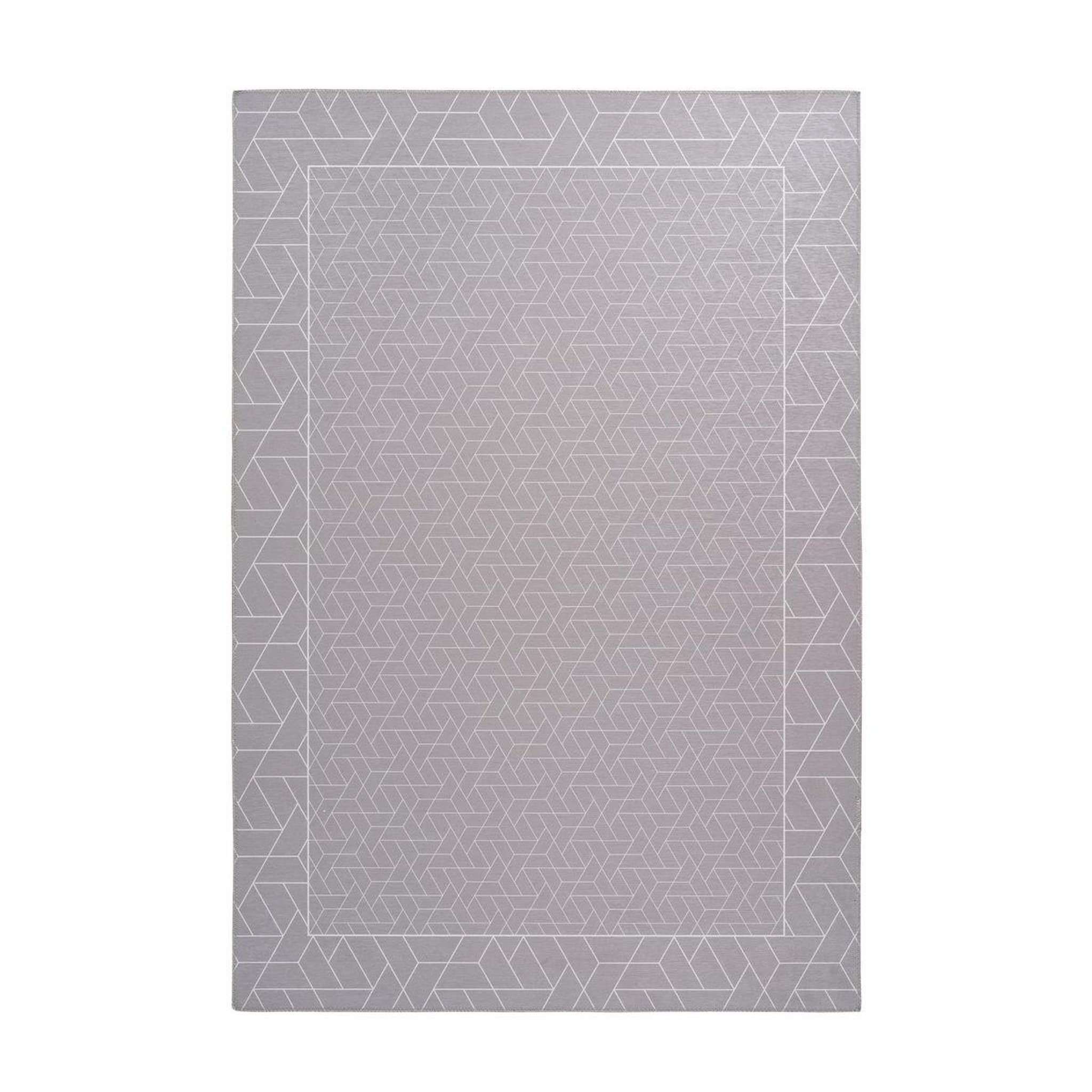 Voir la diapositive 1 : Paris Prix Tapis Imprimé Géométrique  Florence  Gris