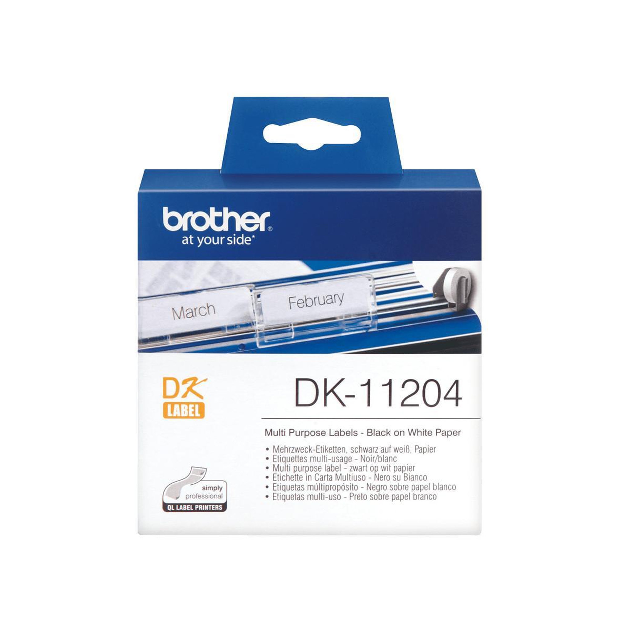 Voir la diapositive 3 : Brother Brother DK11204