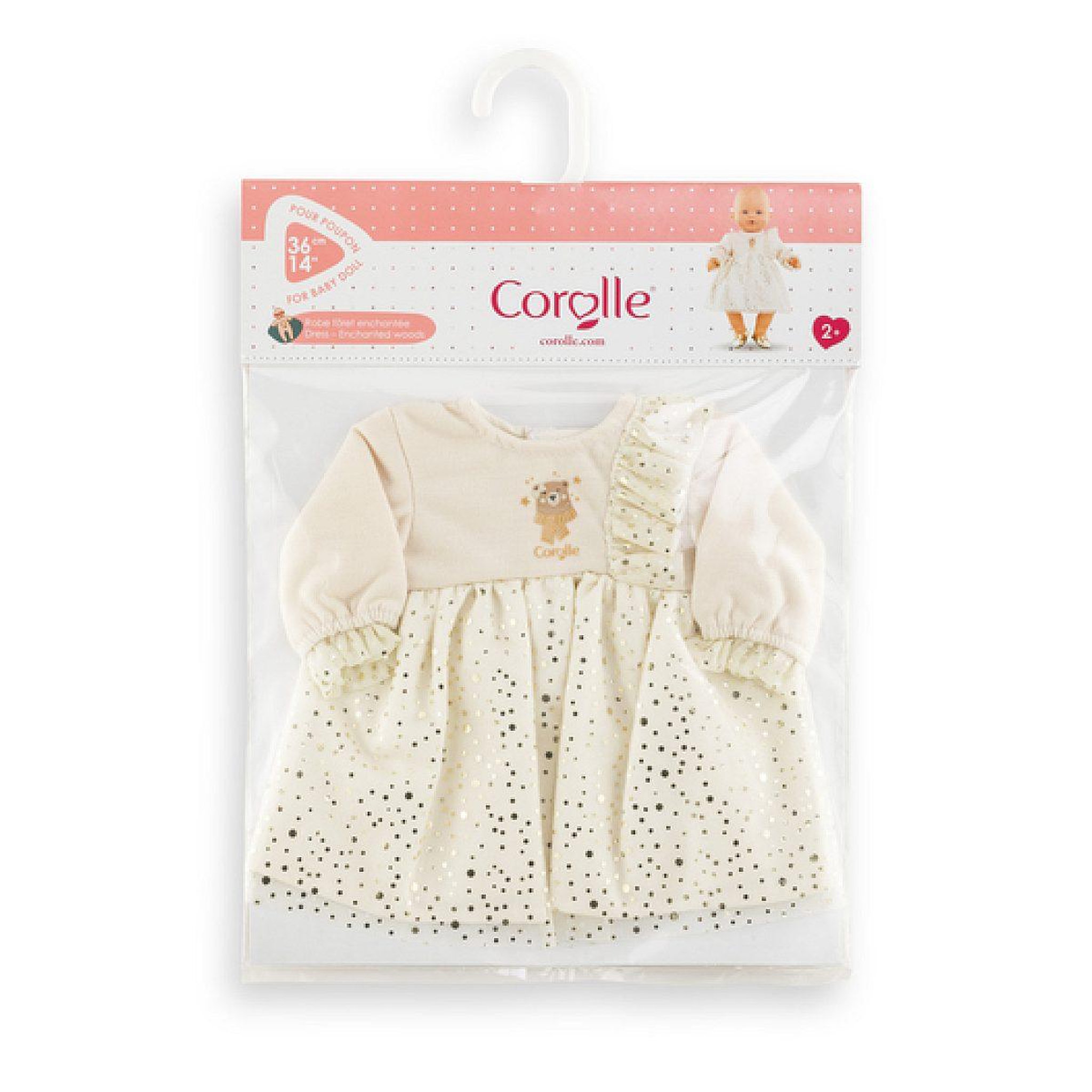 Corolle Bb36 robe foret enchantee