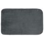 Voir la diapositive 2 : Paris Prix Tapis de Bain Microfibre  Vitamine II  45x75cm Anthracite