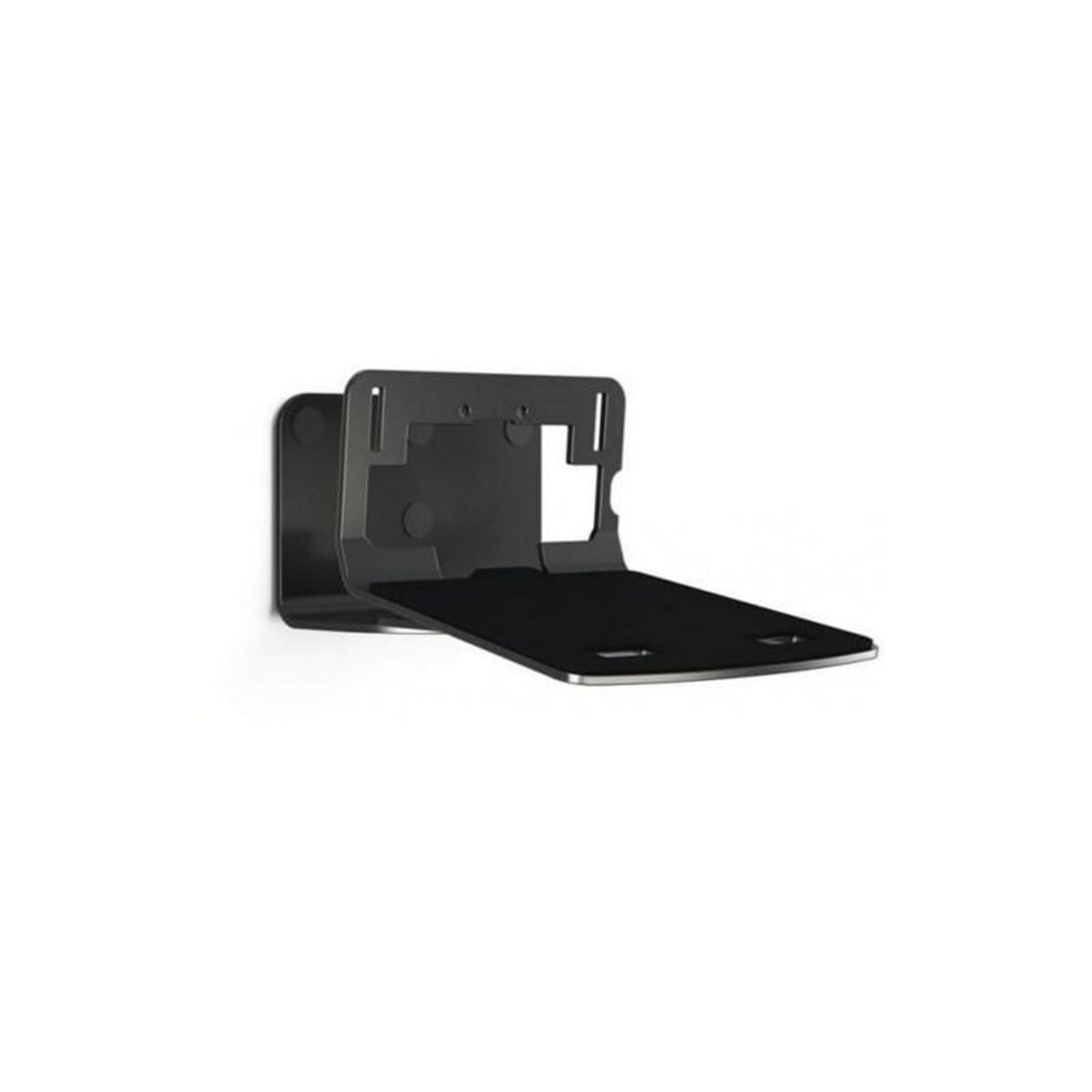 LEXON Vogel s Sound 3205 Support profil bas pour haut parleur(s) noir montable sur mur