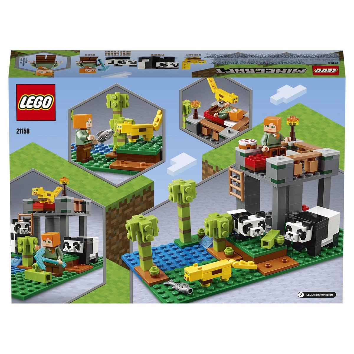 LEGO Minecraft 21158 - La Garderie des Pandas