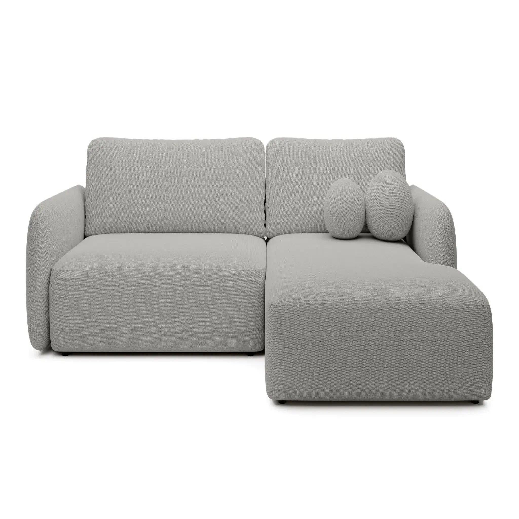 Voir la diapositive 1 : CASANOVA PARIS Gigi - canapé d'angle convertible tissu bouclette