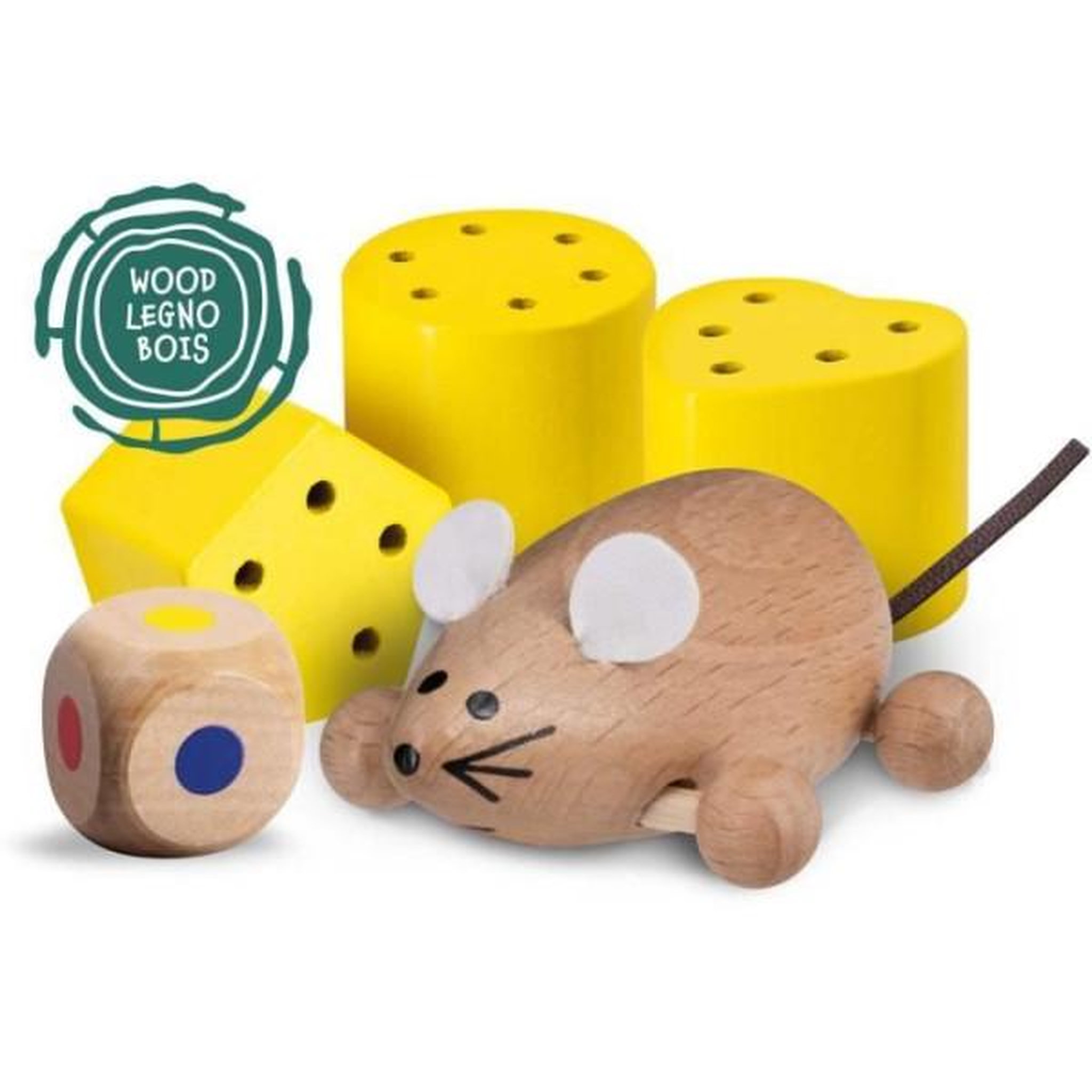 Voir la diapositive 3 : LISCIANI GIOCHI La maison de la souris - Jeu Montessori - MONTESSORI BOIS - Maison de Souris, Jeux d'Associations