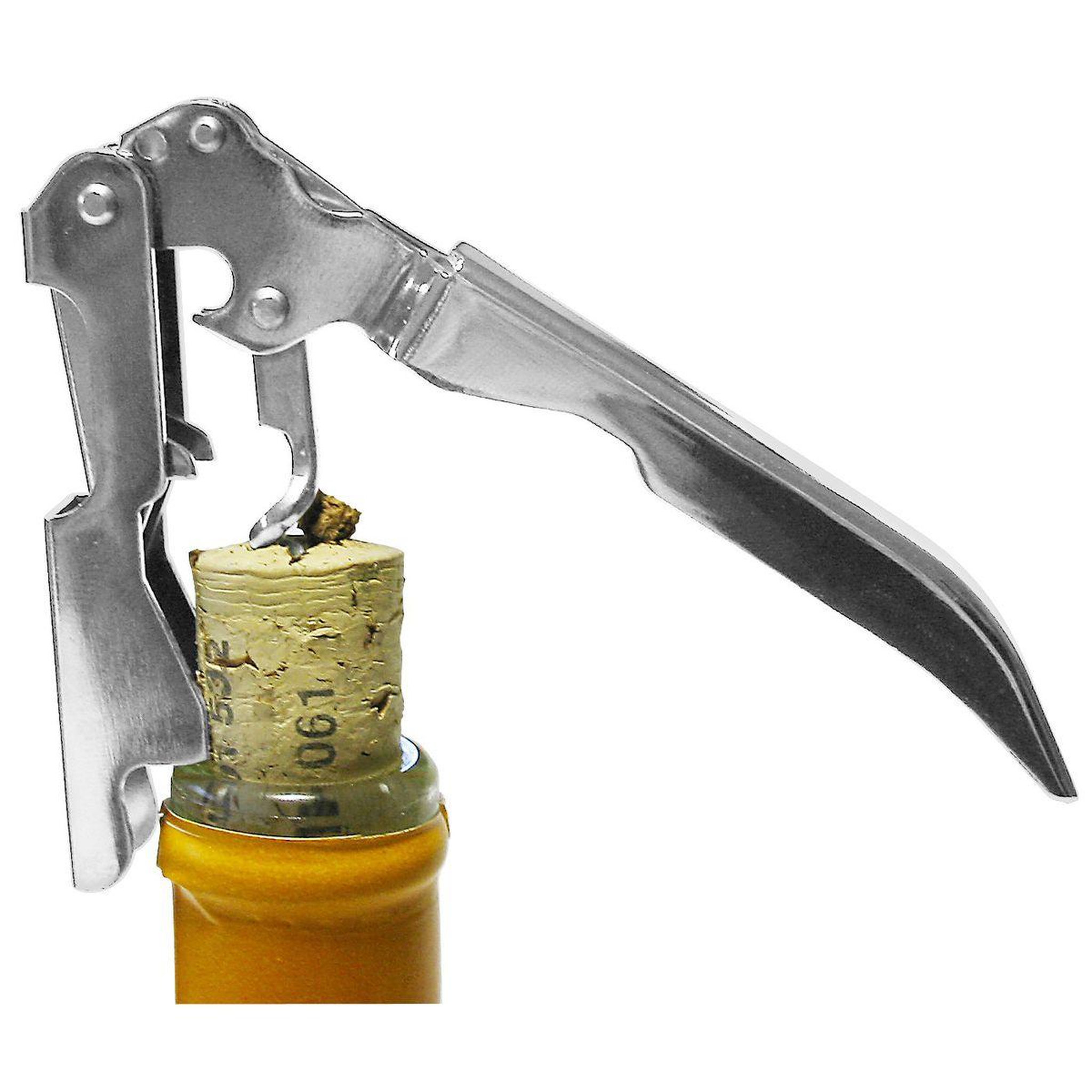 Voir la diapositive 5 : Fackelmann Tire-bouchon limonadier double levier en inox fackelmann bar concept