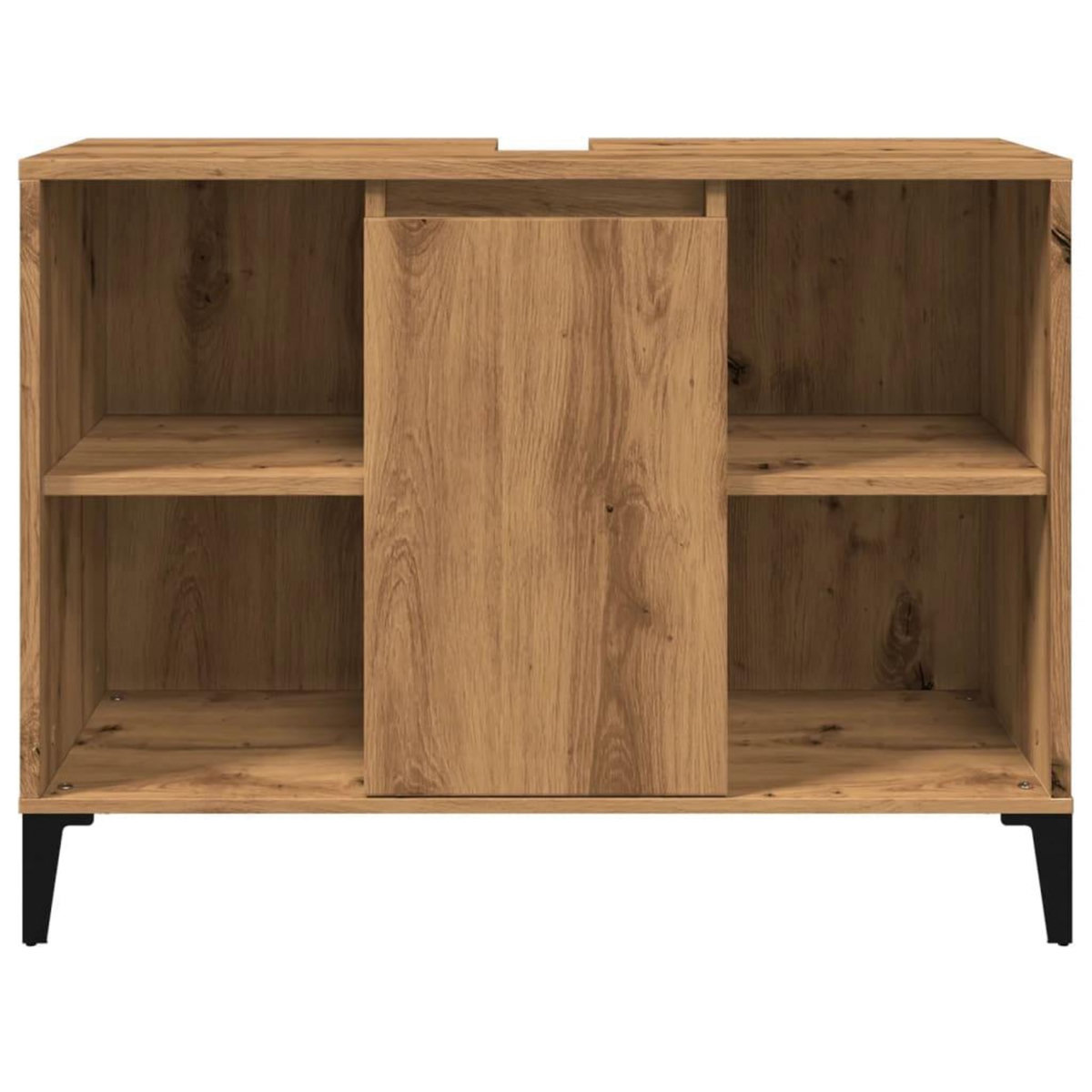 VIDAXL Armoire d'evier chene artisanal 80x33x60 cm bois d'ingenierie