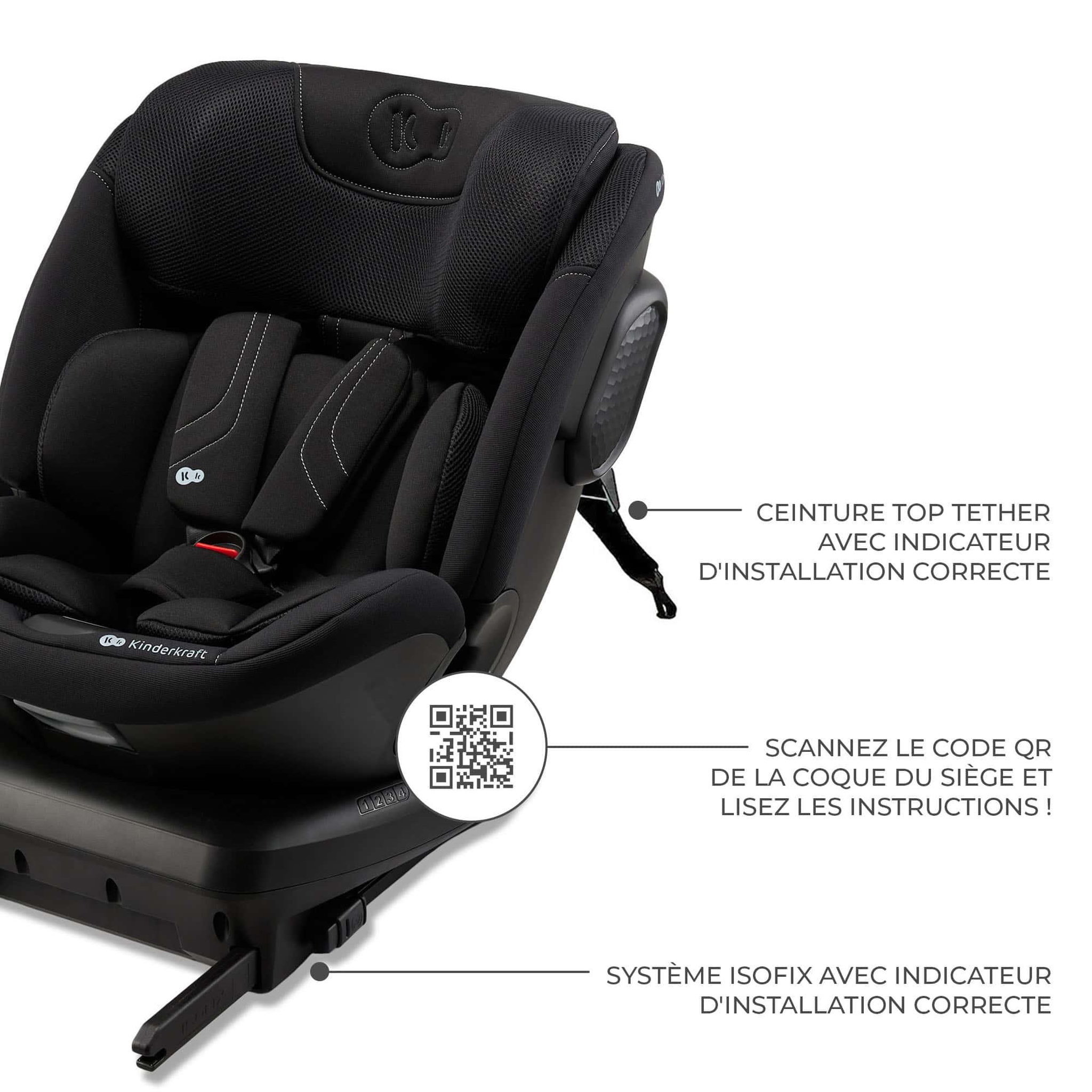 Voir la diapositive 5 : KINDERKRAFT Siege auto xpedition 3 i size pratique confortabl