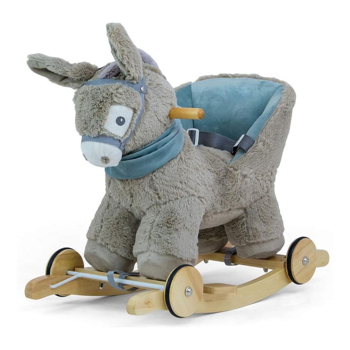 MILLY MALLY Jouet à Bascule - Âne gris