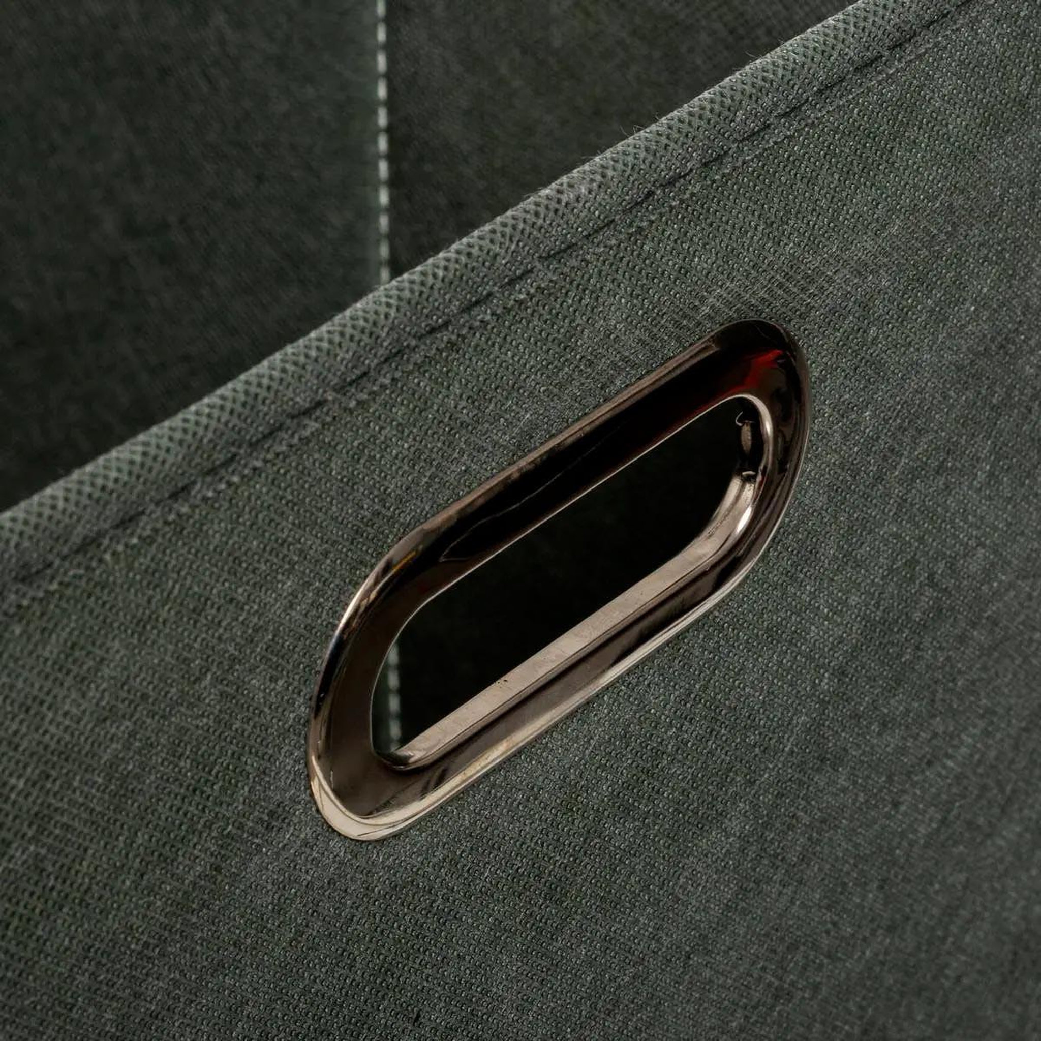 Voir la diapositive 2 : FIVE Boîte de rangement carrée pliable  mix n'modul  31x31cm kaki