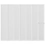 Voir la diapositive 4 : VIDAXL Pare baignoire a 7 volets avec porte-serviettes 140 x 168 cm