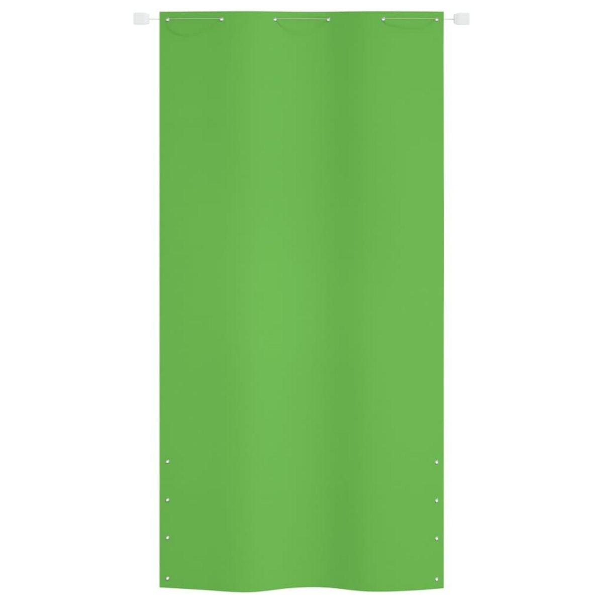 VIDAXL Ecran de balcon Vert clair 120x240 cm Tissu Oxford