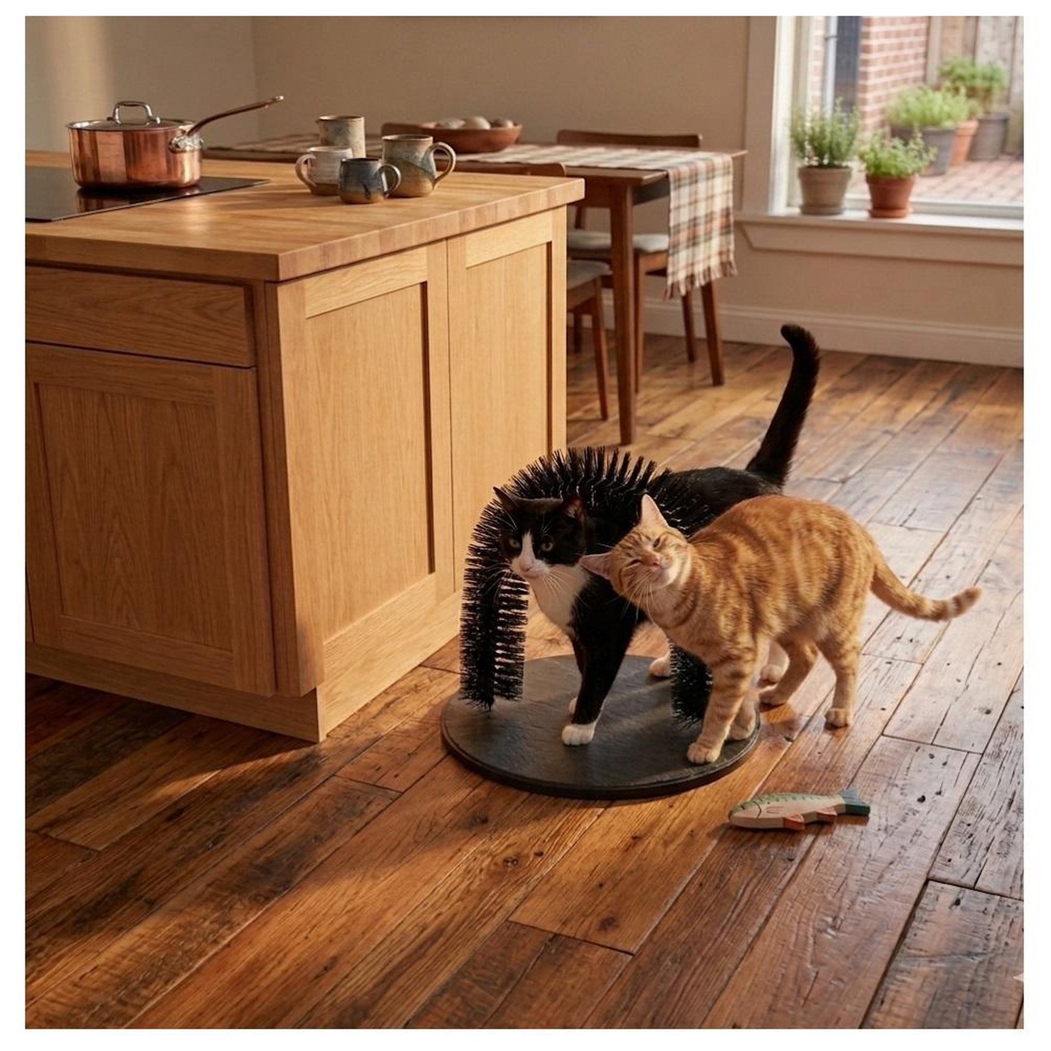 Voir la diapositive 6 : Eden Brosse de massage triomf pour chat