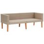 Voir la diapositive 4 : VIDAXL Salon de jardin 2 pcs avec coussins Resine tressee Beige