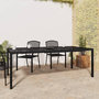 Voir la diapositive 1 : VIDAXL Table de jardin anthracite 200x100x72 cm acier