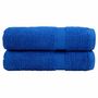 Voir la diapositive 1 : VIDAXL Serviettes de bain de qualité supérieure SOLUND 2 pcs bleu