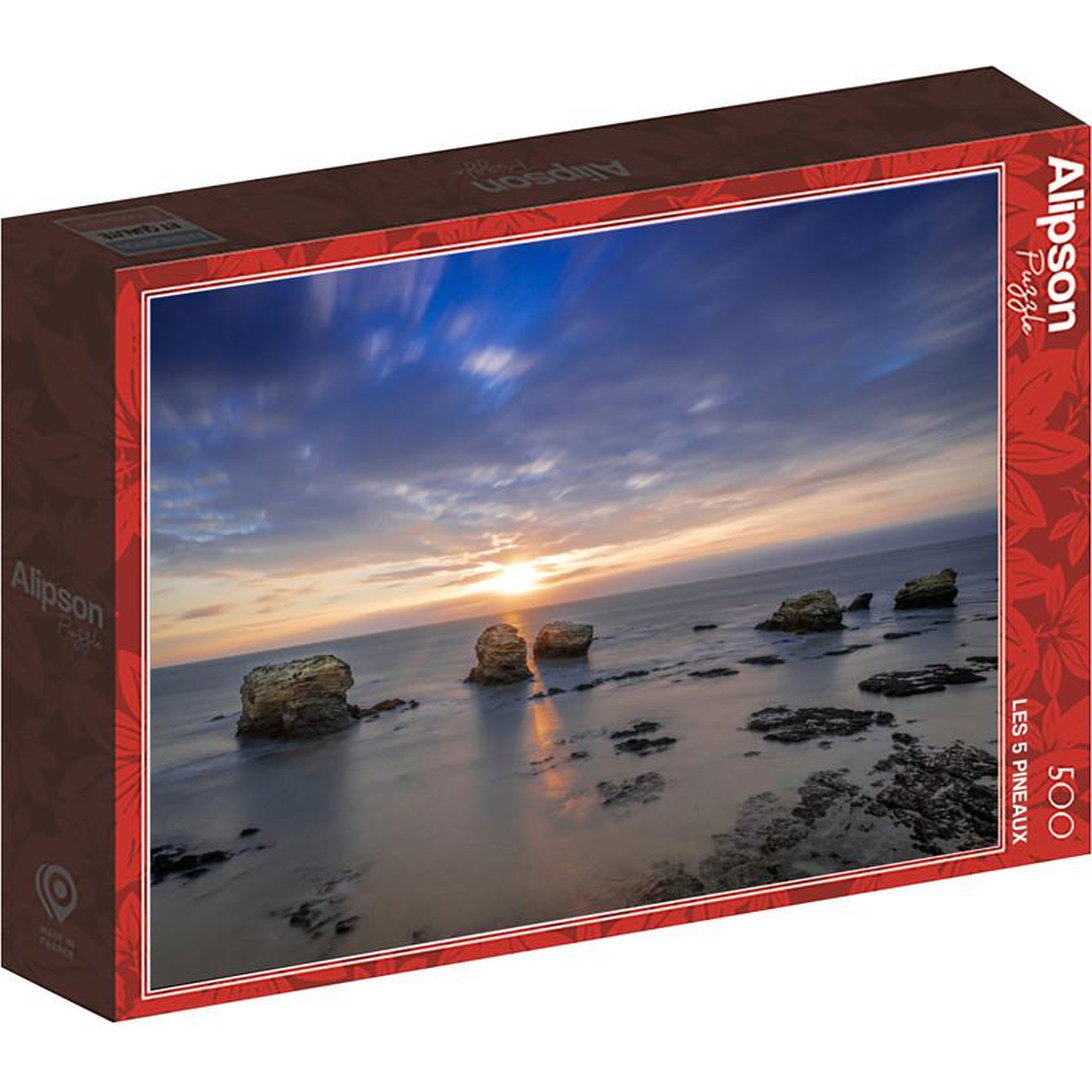 ALIZE Puzzle 500 pièces Les Cinq Pineaux paysage marin – Alizé