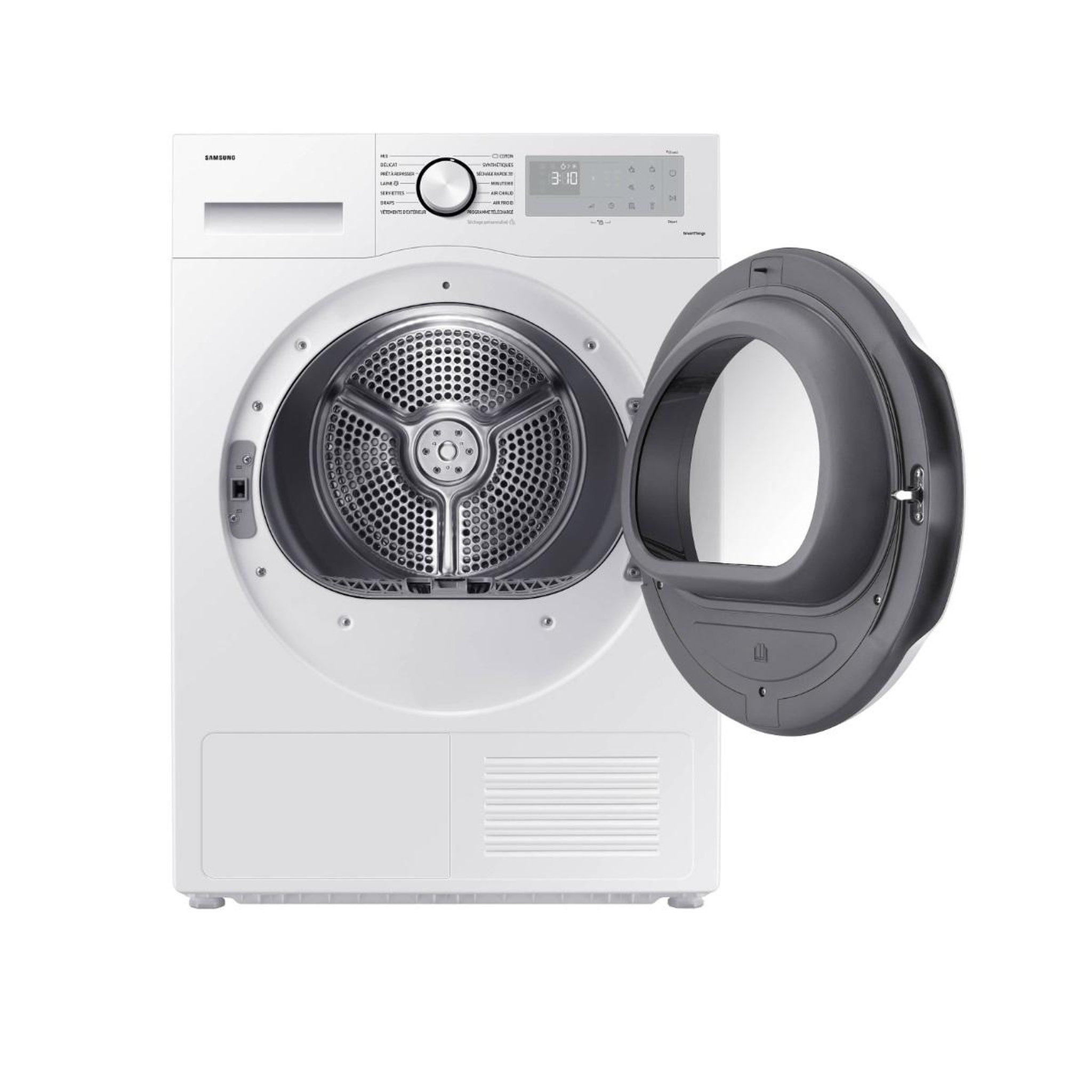 Voir la diapositive 4 : Samsung Sèche-linge pompe à chaleur  60cm 8kg blanc - DV80CGC0B0TH