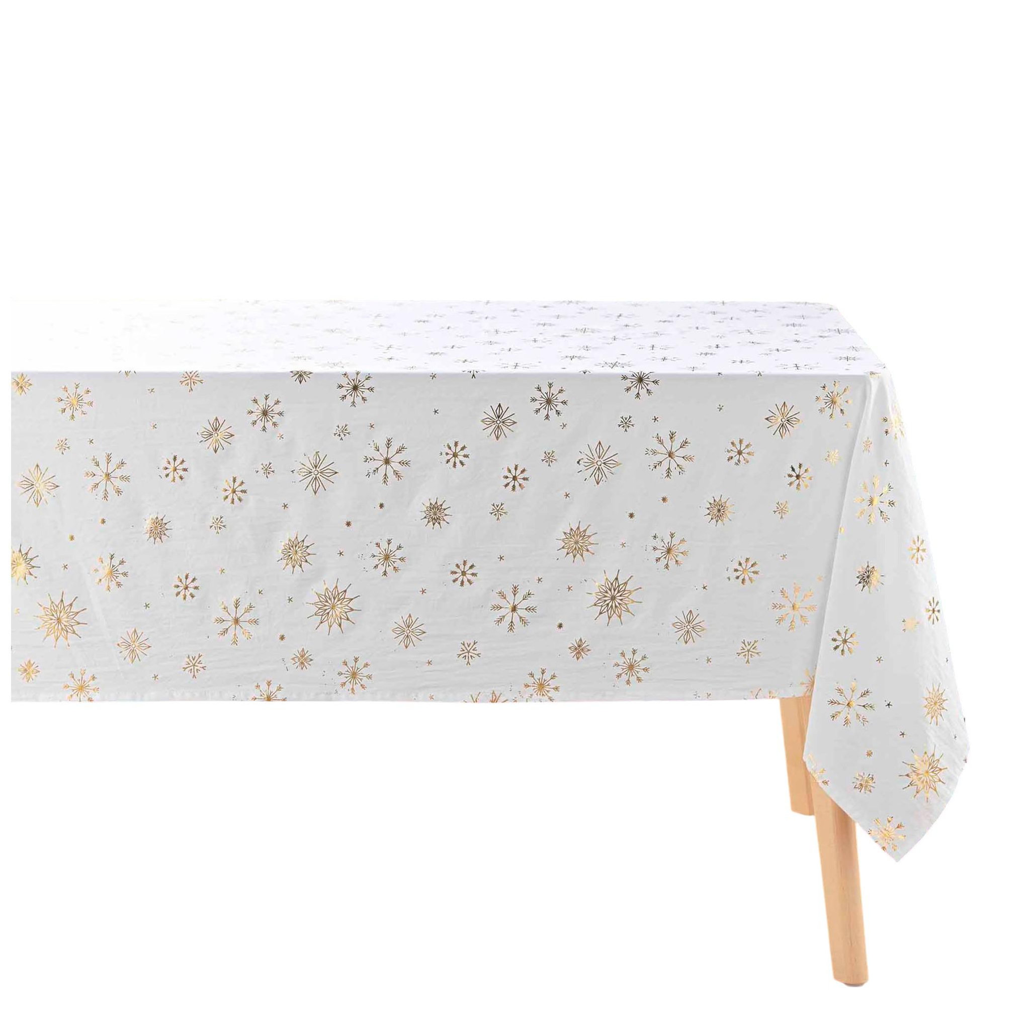 Voir la diapositive 1 : Eden Nappe collection astre métallisée