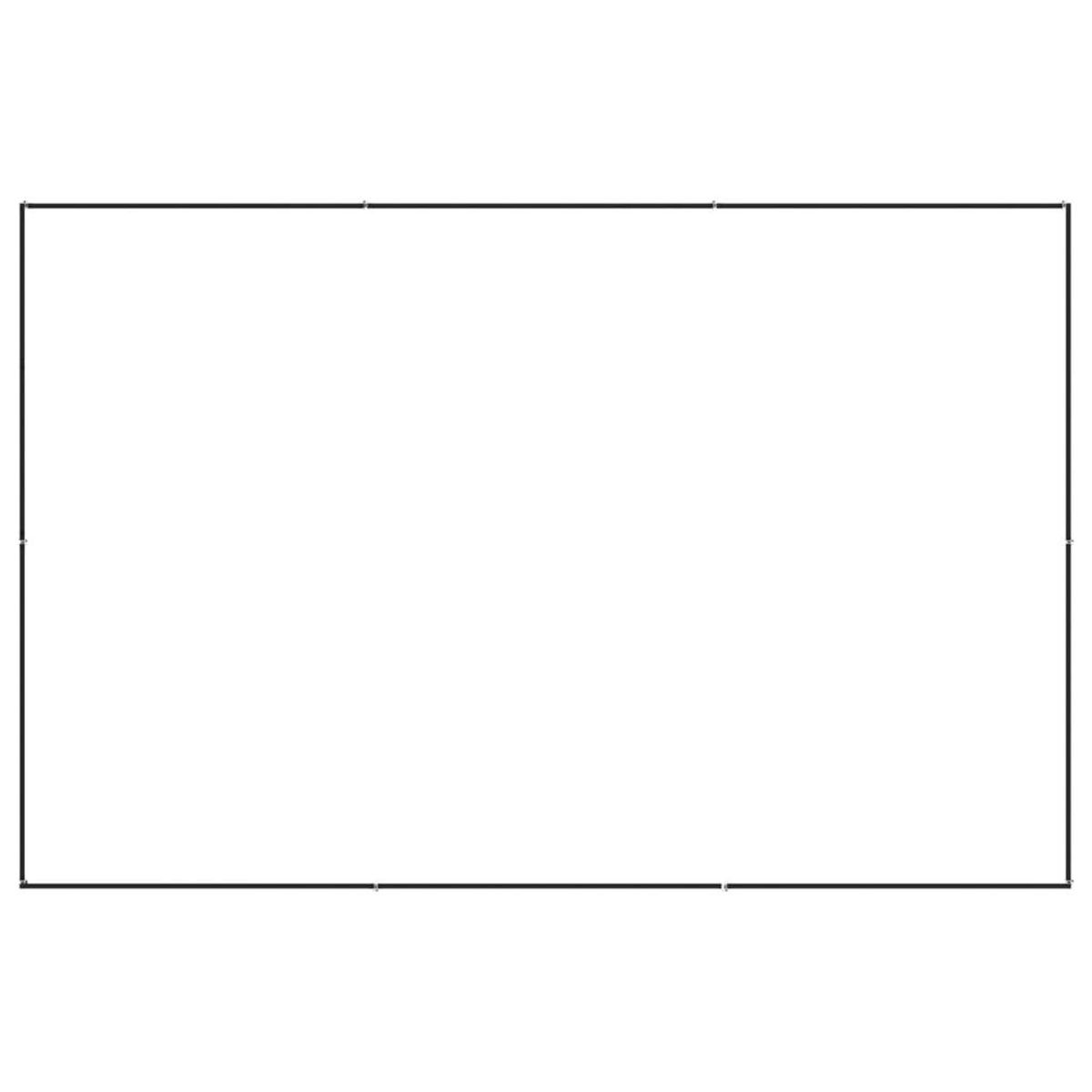 VIDAXL Chenil Noir 6 m^2 Acier