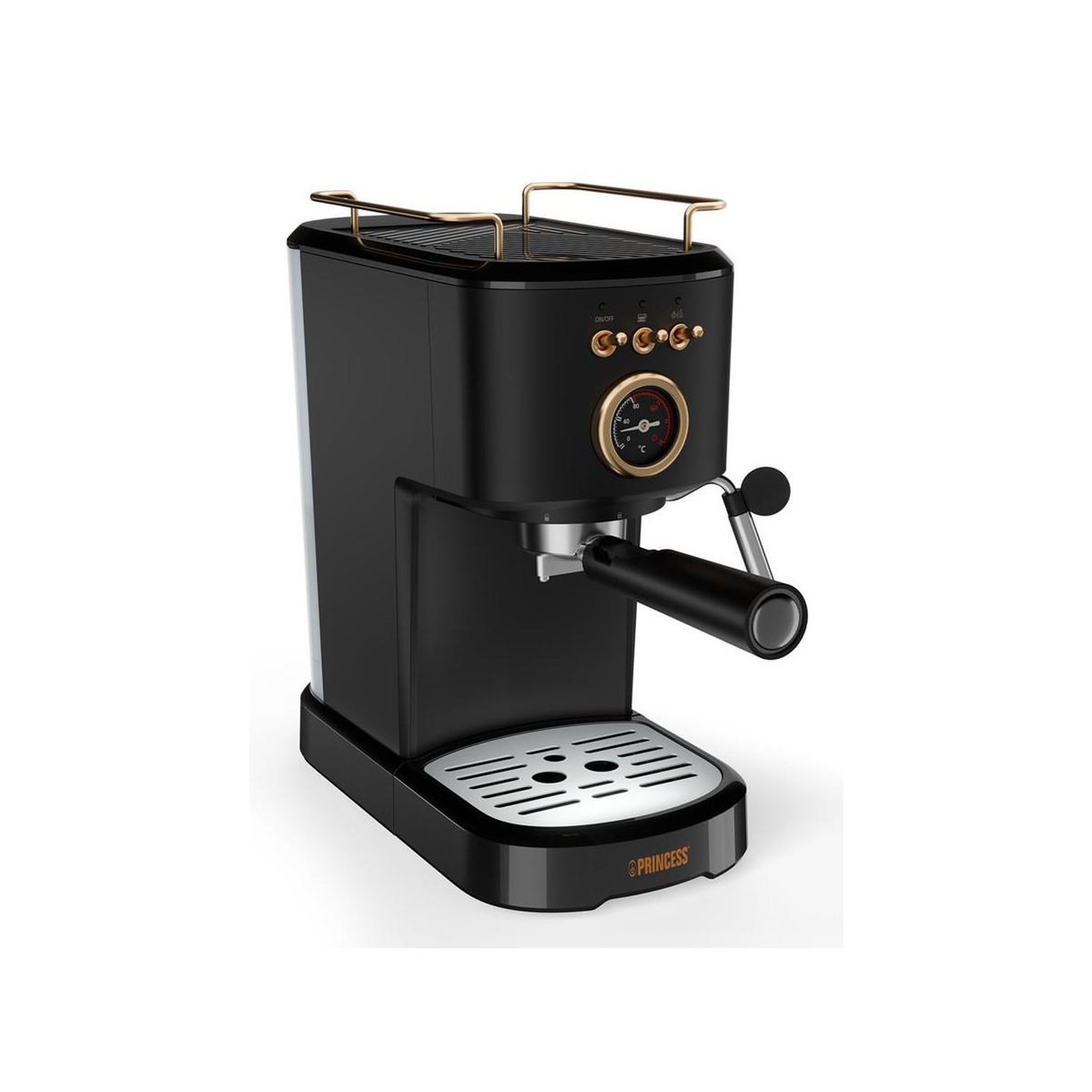 PRINCESS Princess 249417 semi-automatique machine à expresso 1,2 l