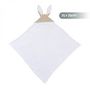 Voir la diapositive 2 : Monsieur Bébé Cape, sortie de bain intérieur 100 % coton - 75 x 75 cm - Lapin