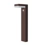 Voir la diapositive 1 : Lumisky Balise solaire à fixer ou à planter CENOVA Marron Aluminium H50cm