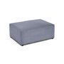 Voir la diapositive 2 : BEST MOBILIER Topaze - pouf - en velours texturé