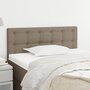 Voir la diapositive 1 : VIDAXL Tete de lit Taupe 90x5x78/88 cm Tissu