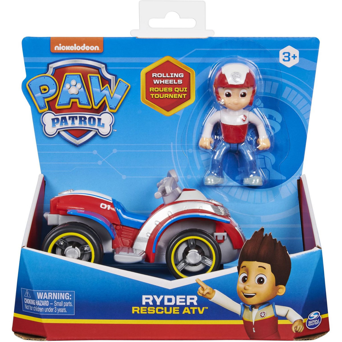 SPIN MASTER Véhicule + Figurine Ryder La Pat' Patrouille