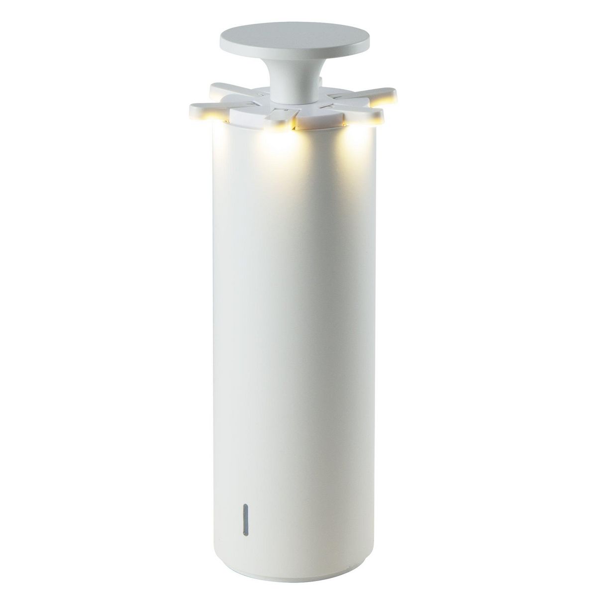 Lumisky Lampe de table design FIREWORK Blanc Aluminium H23,5cm