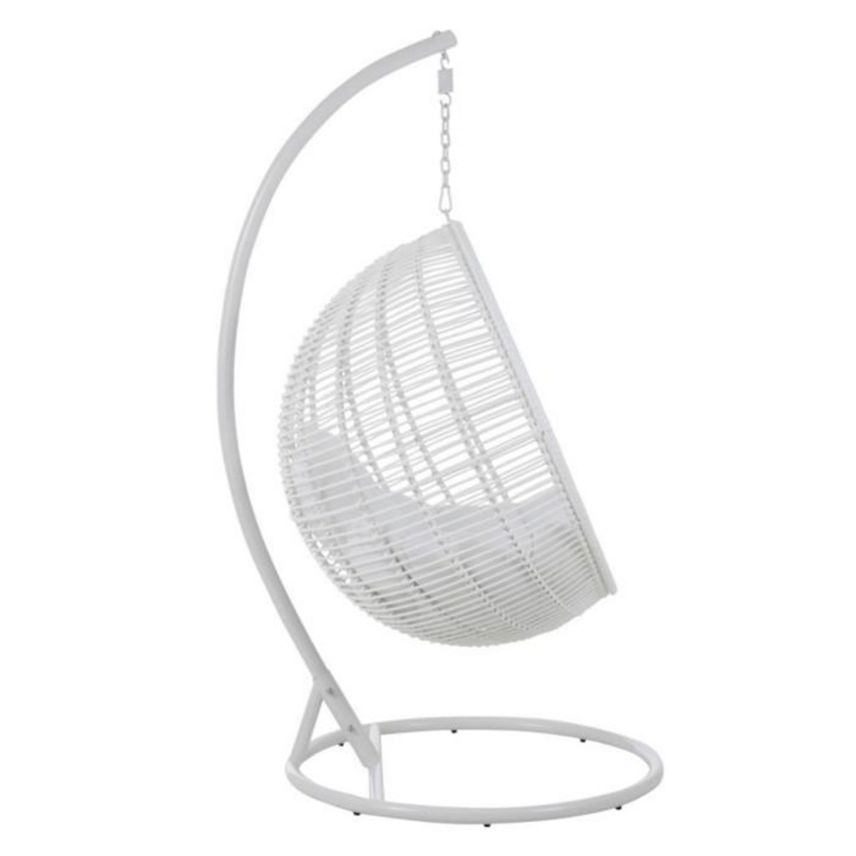 Paris Prix Fauteuil Suspendu Rond  Aciera  193cm Blanc