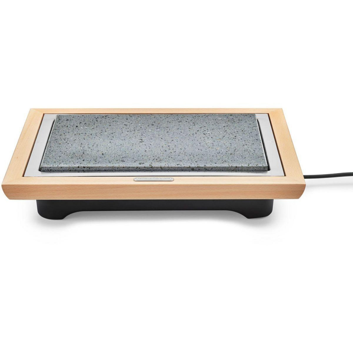 LAGRANGE Pierre à cuire Grill' Pierre® Deluxe bois clair à poser, 37.3x23.4 cm