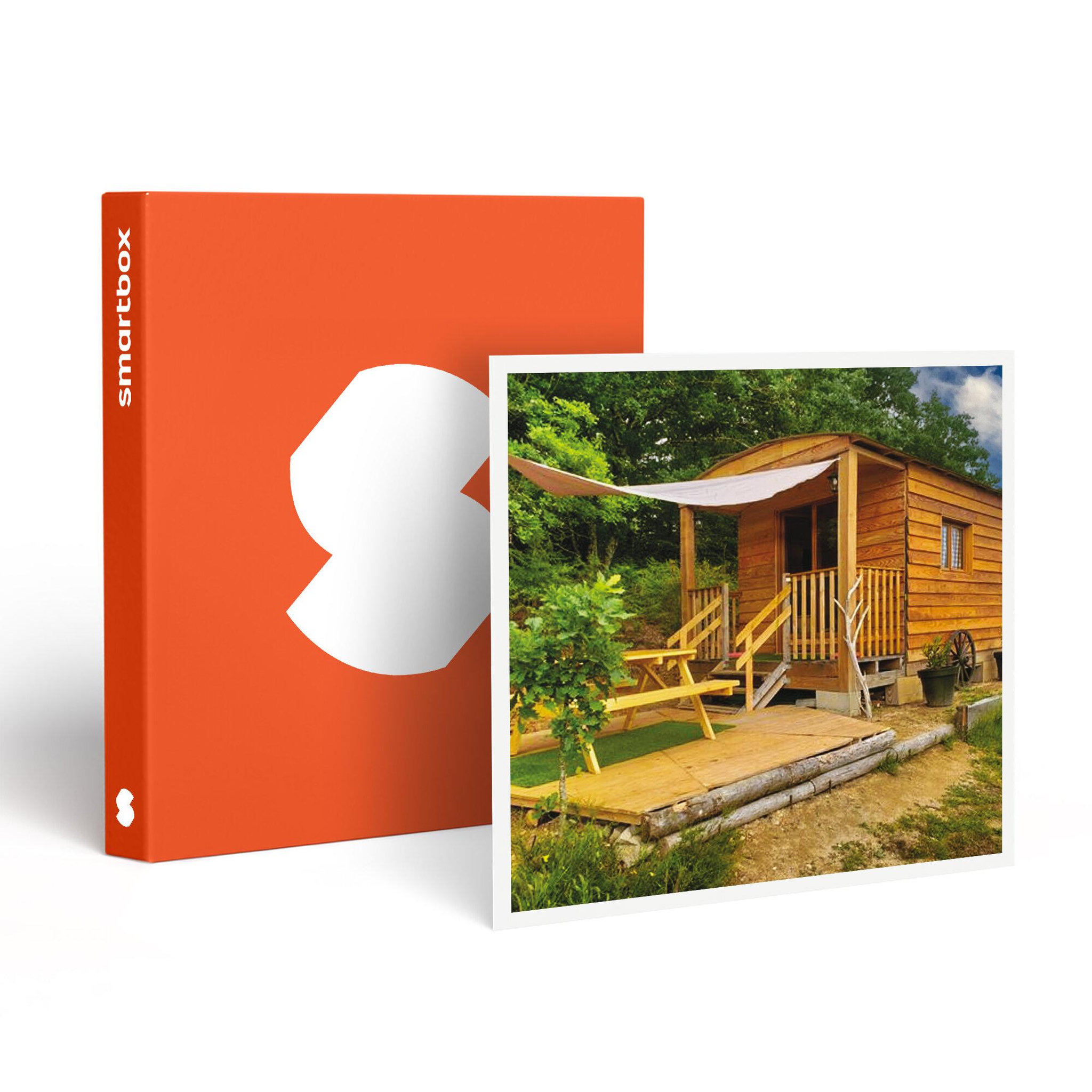 Smartbox 3 jours insolites en roulotte près d'aurillac - coffret cadeau séjour