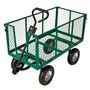 Voir la diapositive 2 : WERKAPRO Chariot remorque de jardin grillagé WERKA PRO