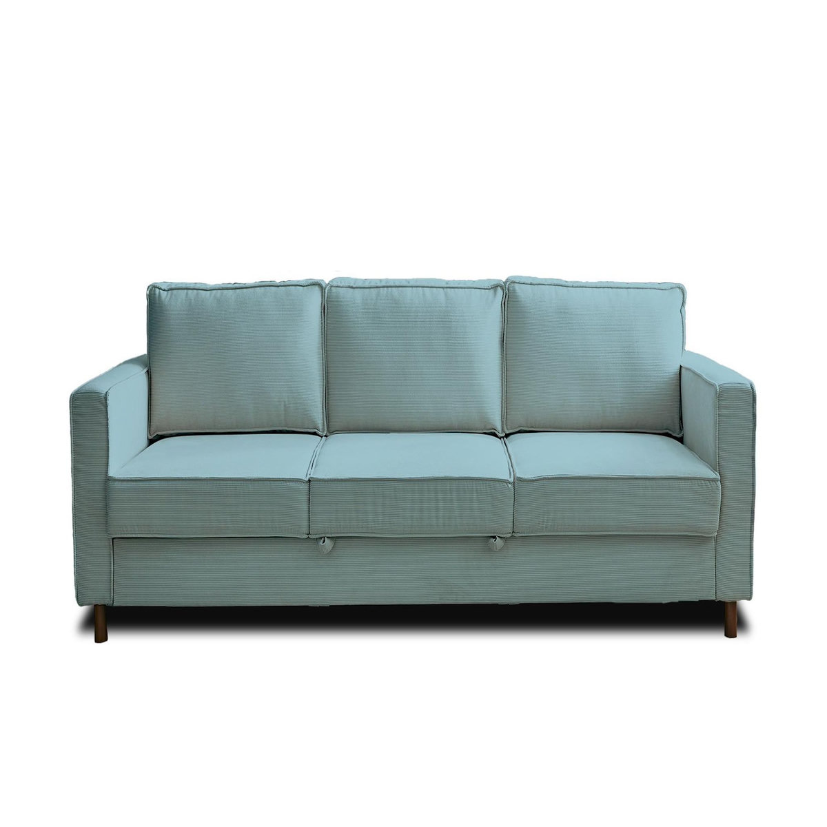 LISA DESIGN Jake - canapé 3 places - convertible - en velours côtelé