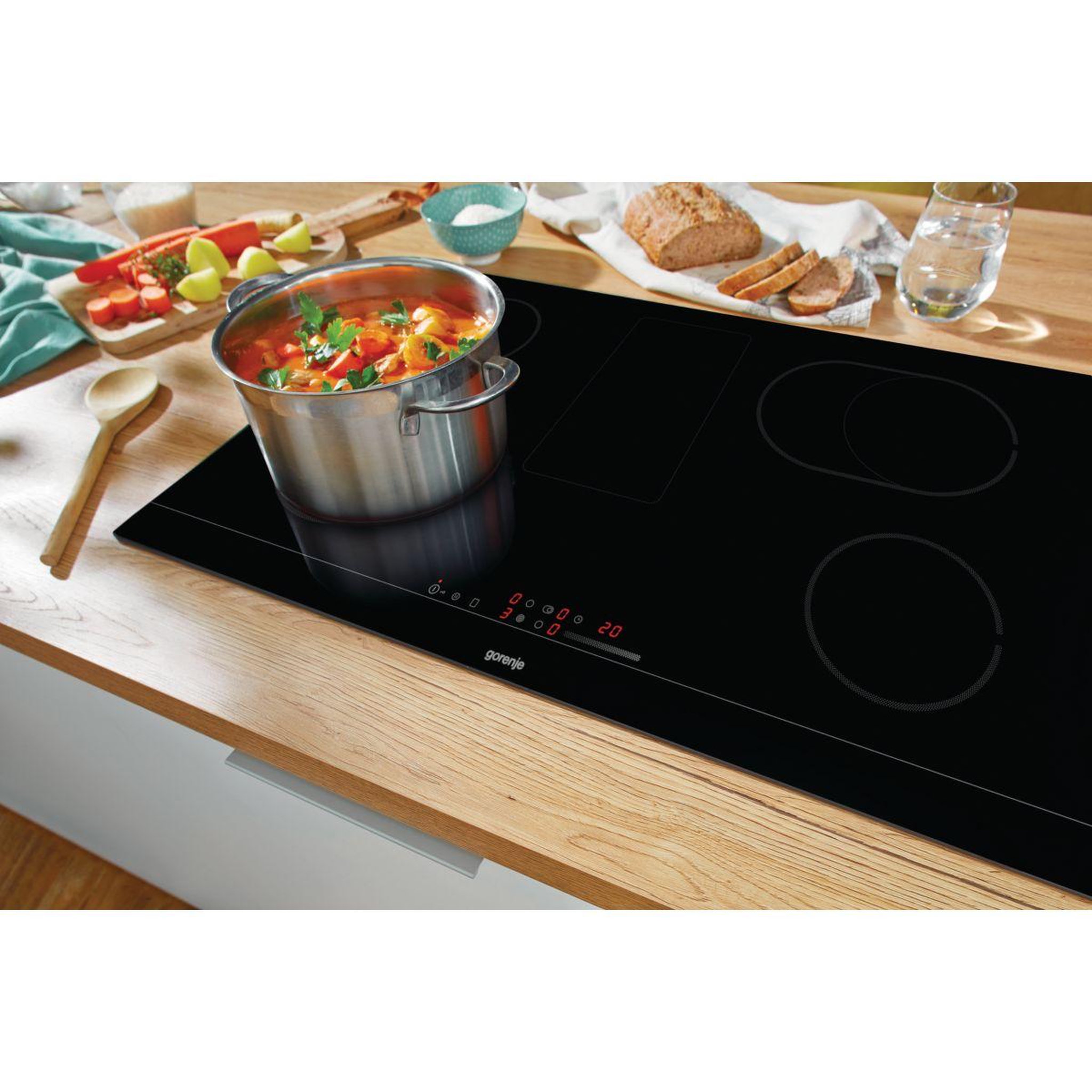 Voir la diapositive 3 : GORENJE Table vitrocéramique ECS959BCSC XL