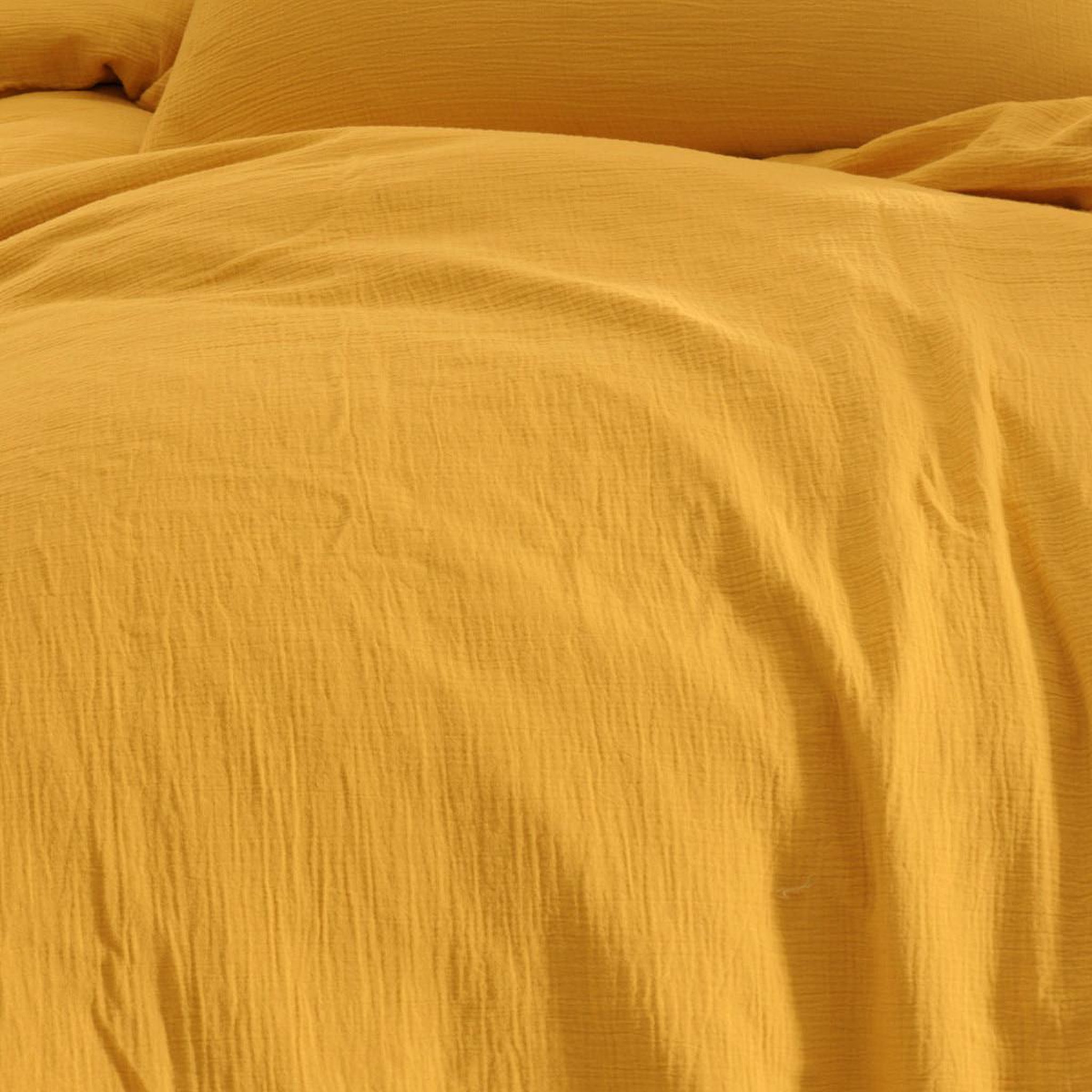 Voir la diapositive 2 : Sensei Maison Housse de couette en gaze de coton LOFT