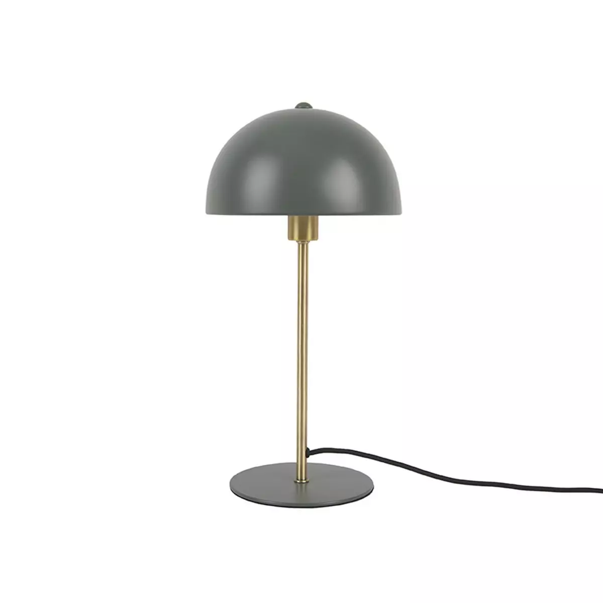 Leitmotiv Lampe à poser design métal Bonnet - H. 39 cm -Vert Jungle
