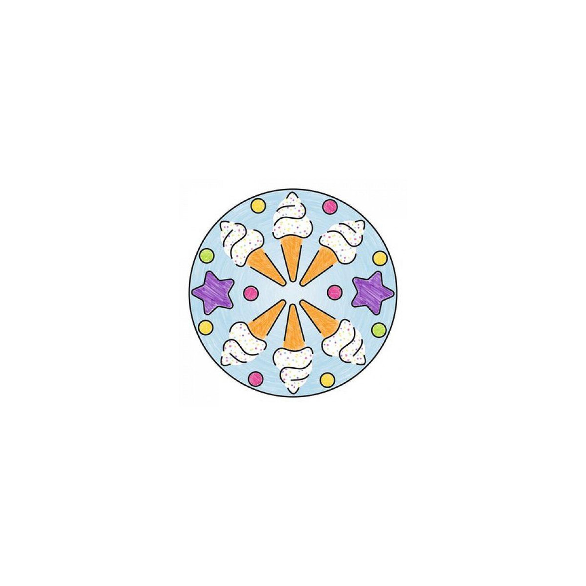 Voir la diapositive 5 : RAVENSBURGER Mandala - midi - unicorn