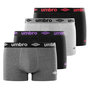 Voir la diapositive 1 : UMBRO Lot de 4 Boxers coton homme uni