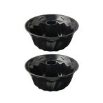 DR.OETKER Ensemble de 2 Moules à Kougelhopf 22 cm Dr.Oetker Tradition